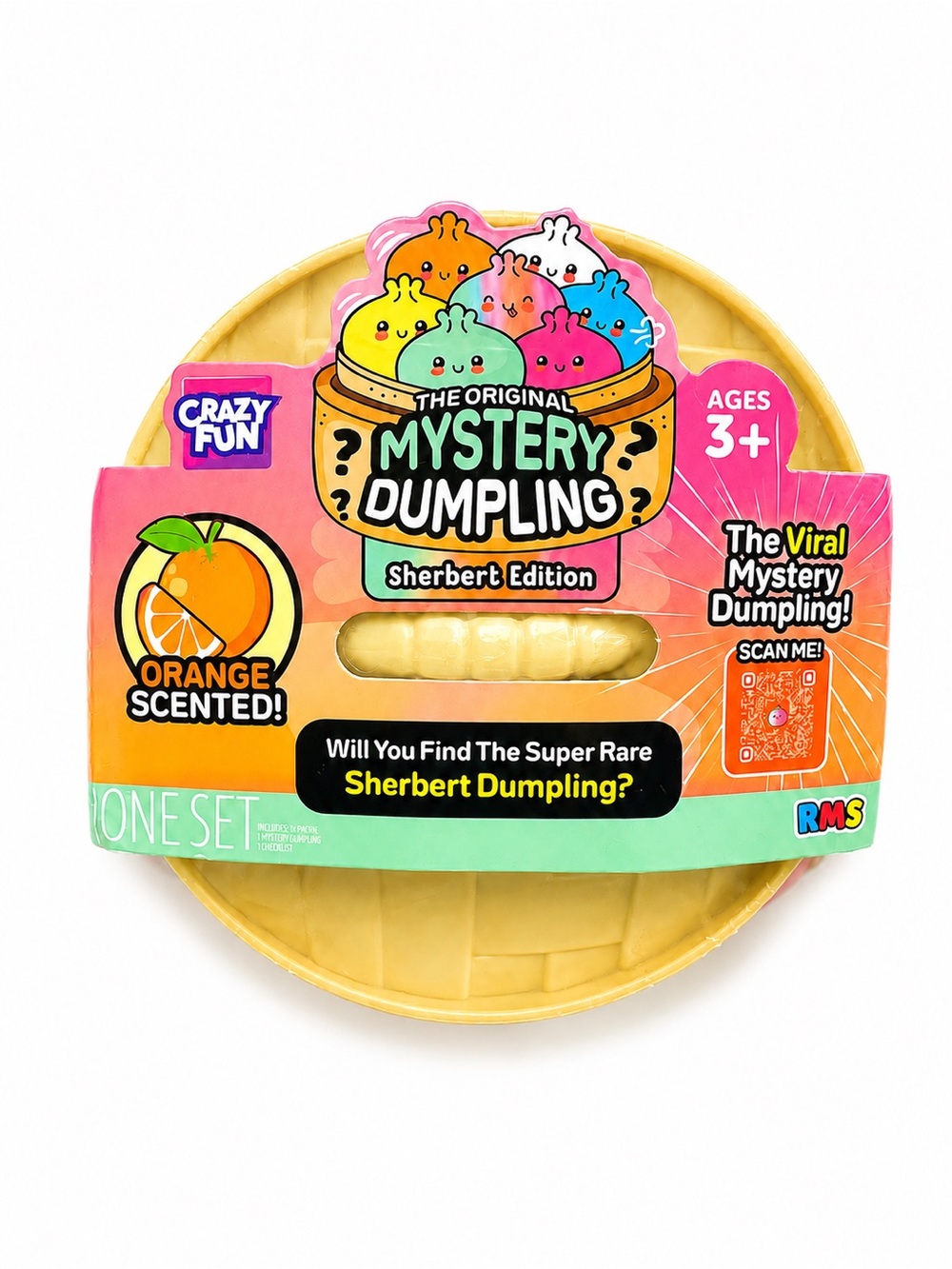 Crazy Fun Original Mystery Dumpling Sherbert Edition (Orange Scented)
